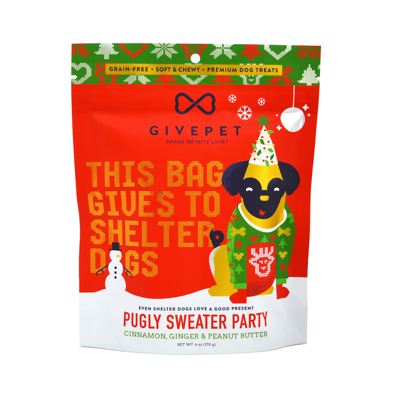 Pugly Sweater Party Dog Treats