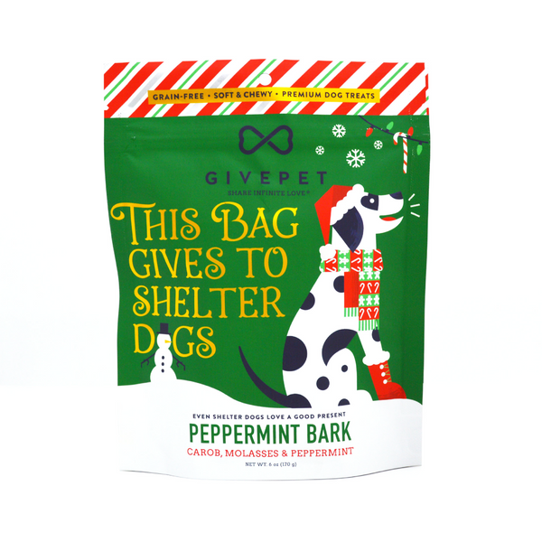 Peppermint Bark Dog Treats