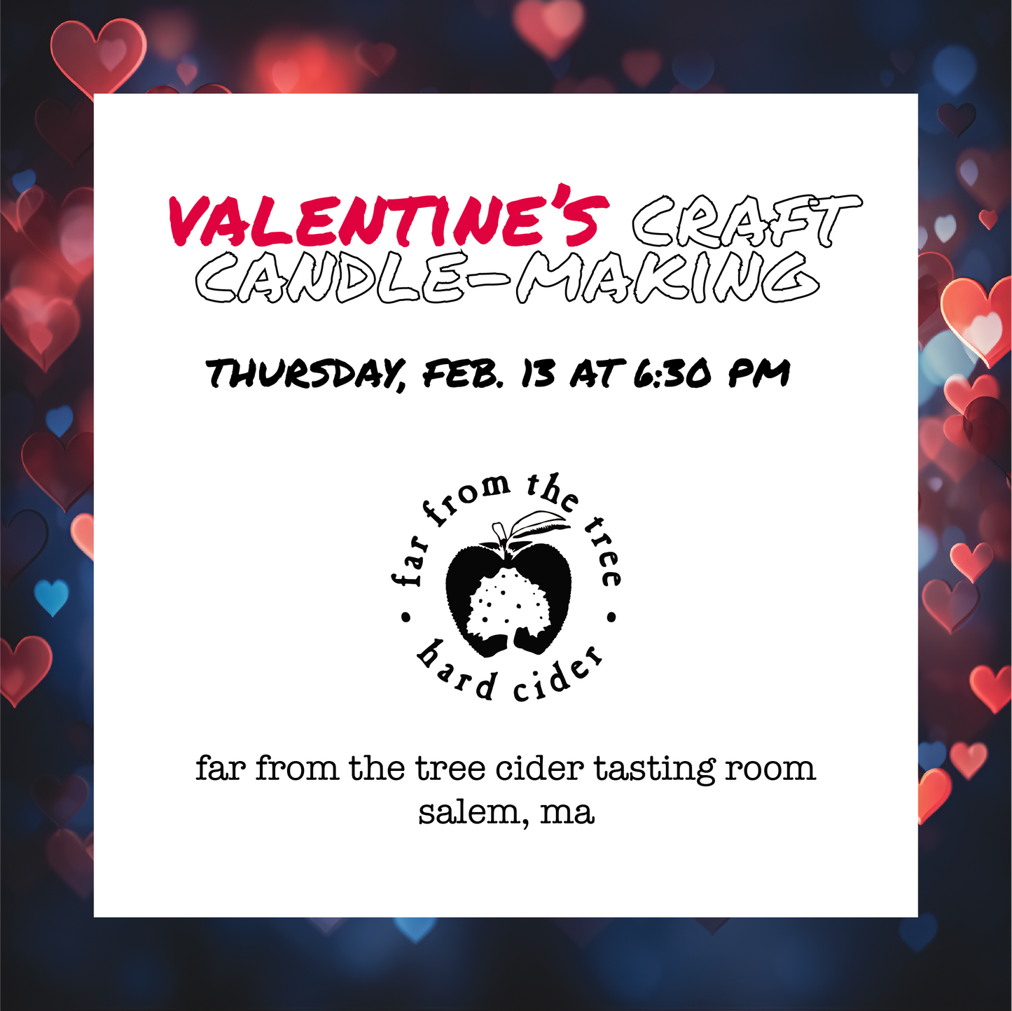 Valentine's Candle-Making at Far From The Tree