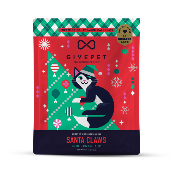 Santa Claws Freeze-Dried Cat Treats