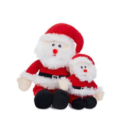Floppy Santa Dog Toy