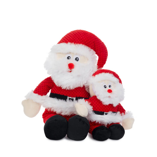 Floppy Santa Dog Toy