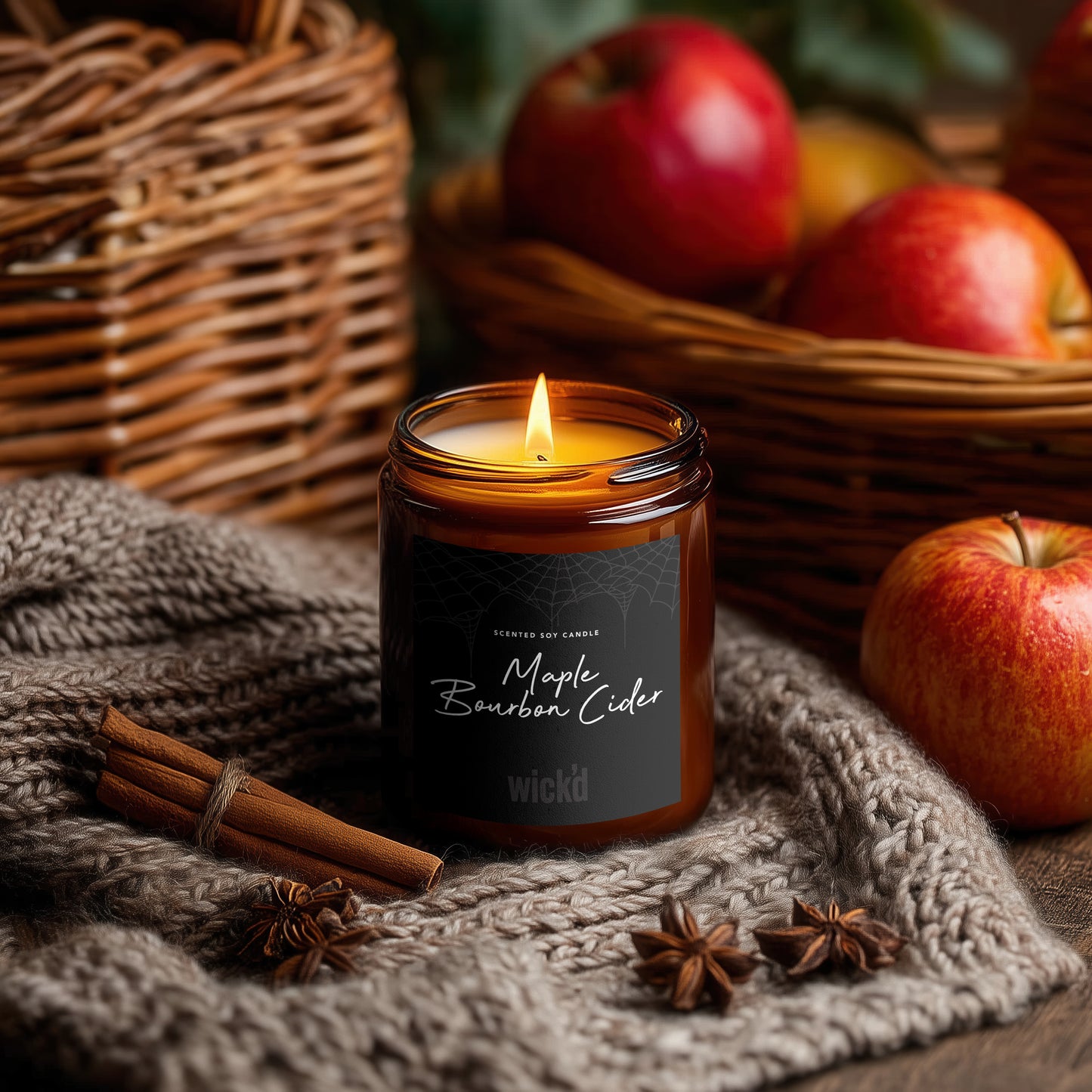 Maple Bourbon Cider