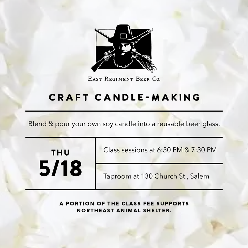 Craft Candle-Making at East Regiment Beer Co.